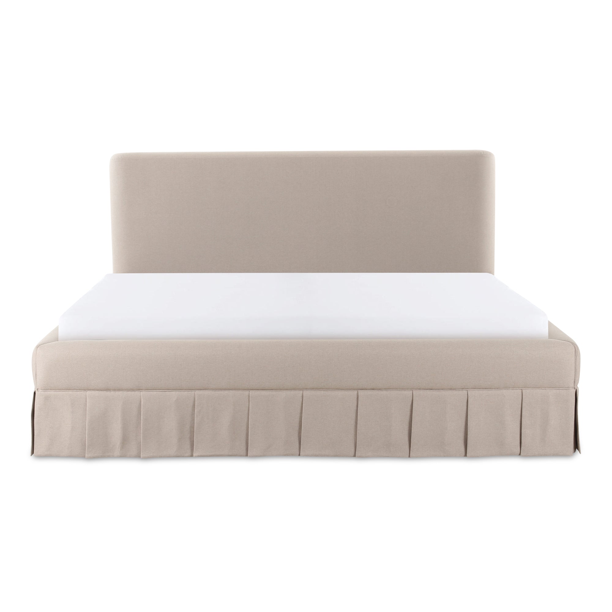 Maren King Bed Beige