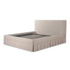 Maren King Bed Beige