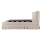 Maren King Bed Beige