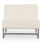 Jules Outdoor Accent Chair Off White