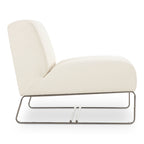 Jules Outdoor Accent Chair Off White