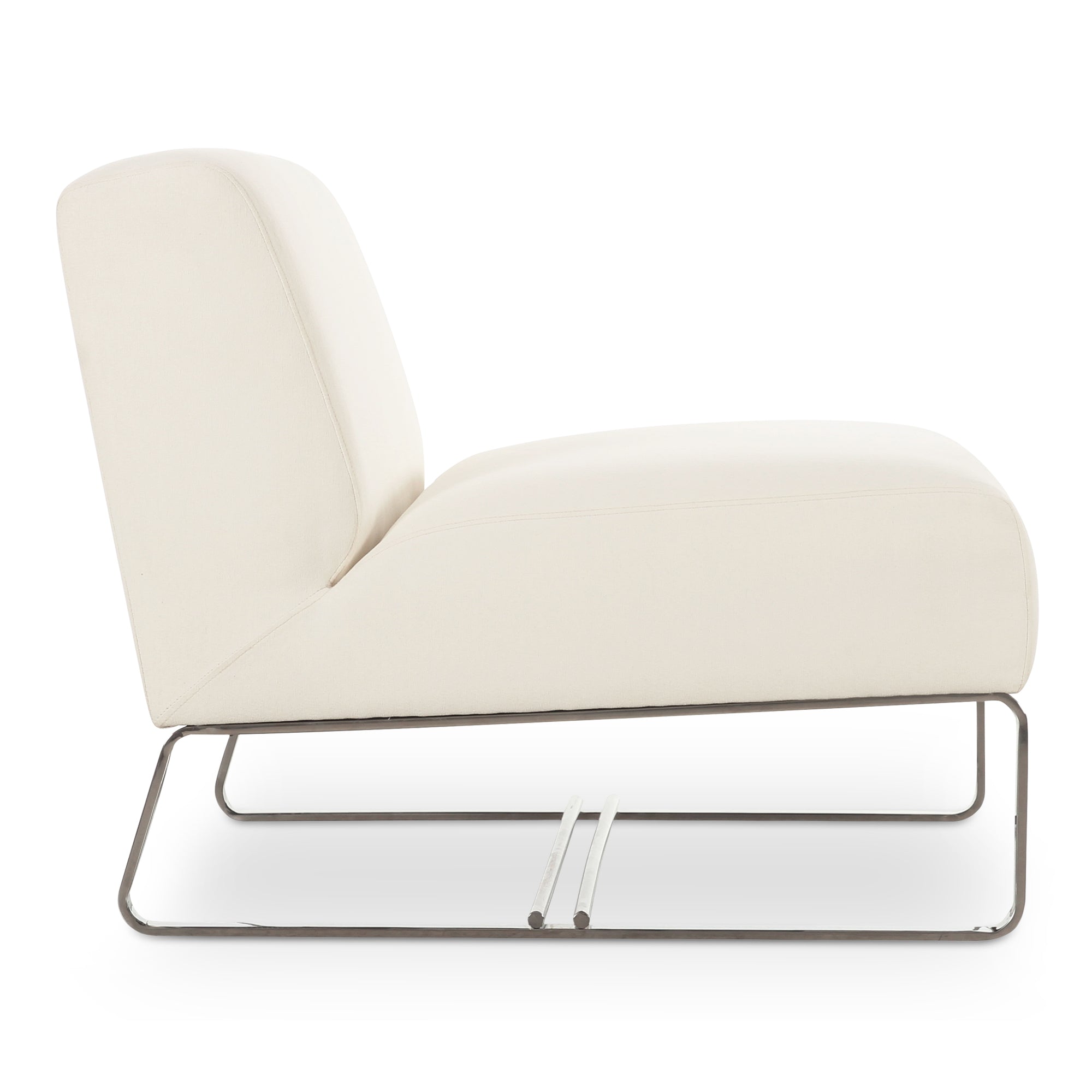Jules Outdoor Accent Chair Off White