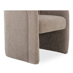 Mesto Rolling Dining Chair Taupe