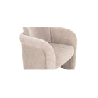 Mesto Rolling Dining Chair Taupe