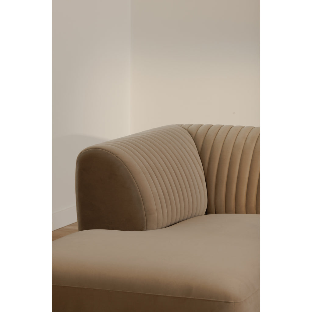 Zandro Left Sectional Beige