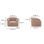 Thora Lounge Chair Blush