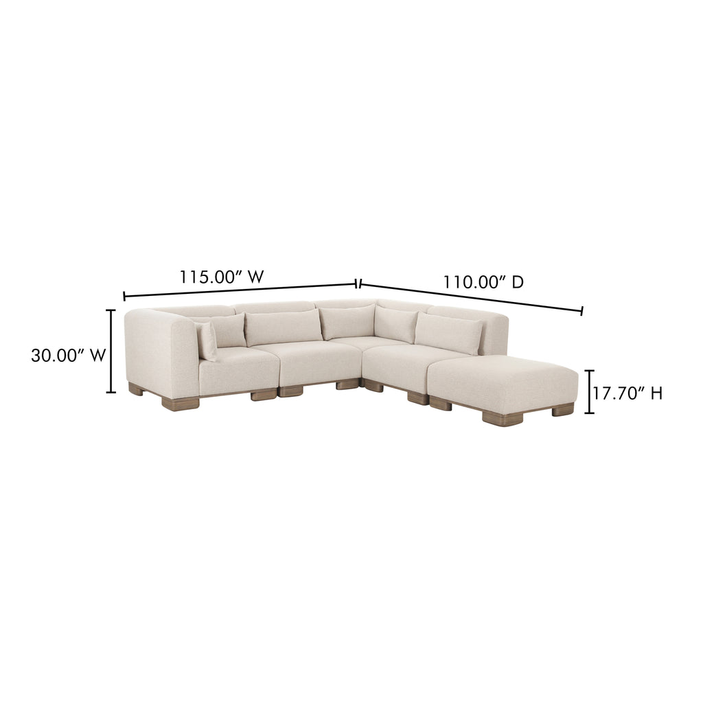 June Dream Modular Sectional Oatmeal