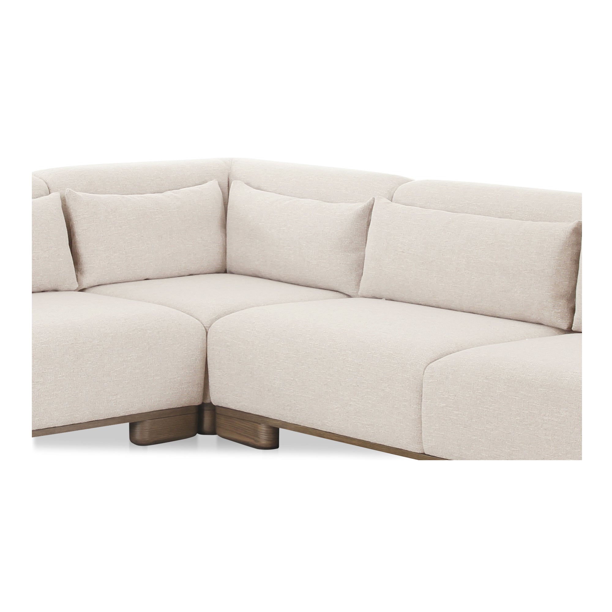 June Corner Modular Sectional Oatmeal