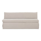 Fable Slipcover Dining Bench Beige