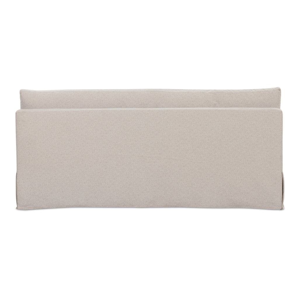 Fable Slipcover Dining Bench Beige