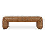Verity Bench Tan Leather