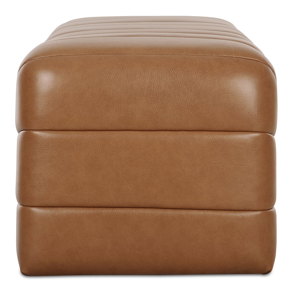 Verity Bench Tan Leather