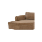 Madrid Left Sectional Taupe