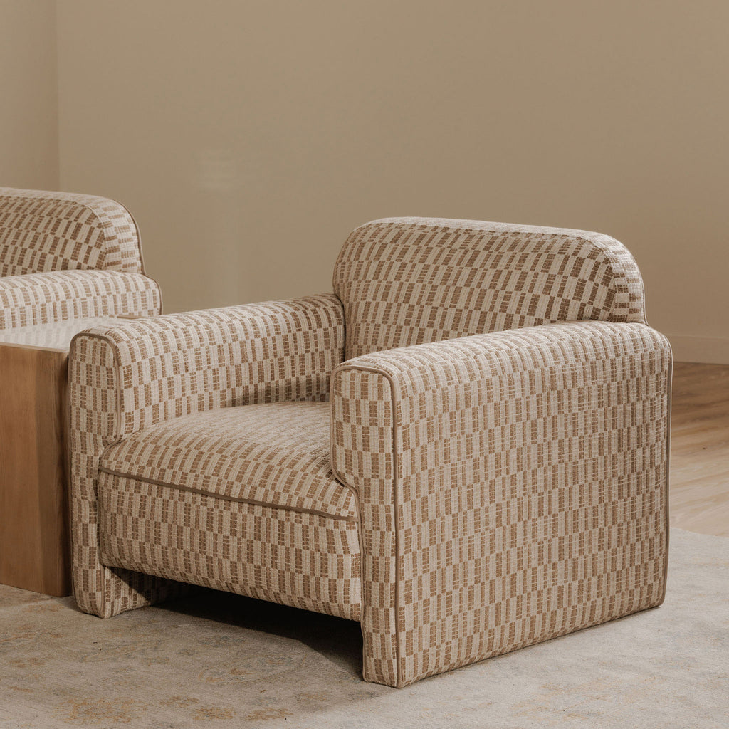 Leo Accent Chair Taupe