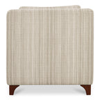 Hewitt Accent Chair Beige Stripe