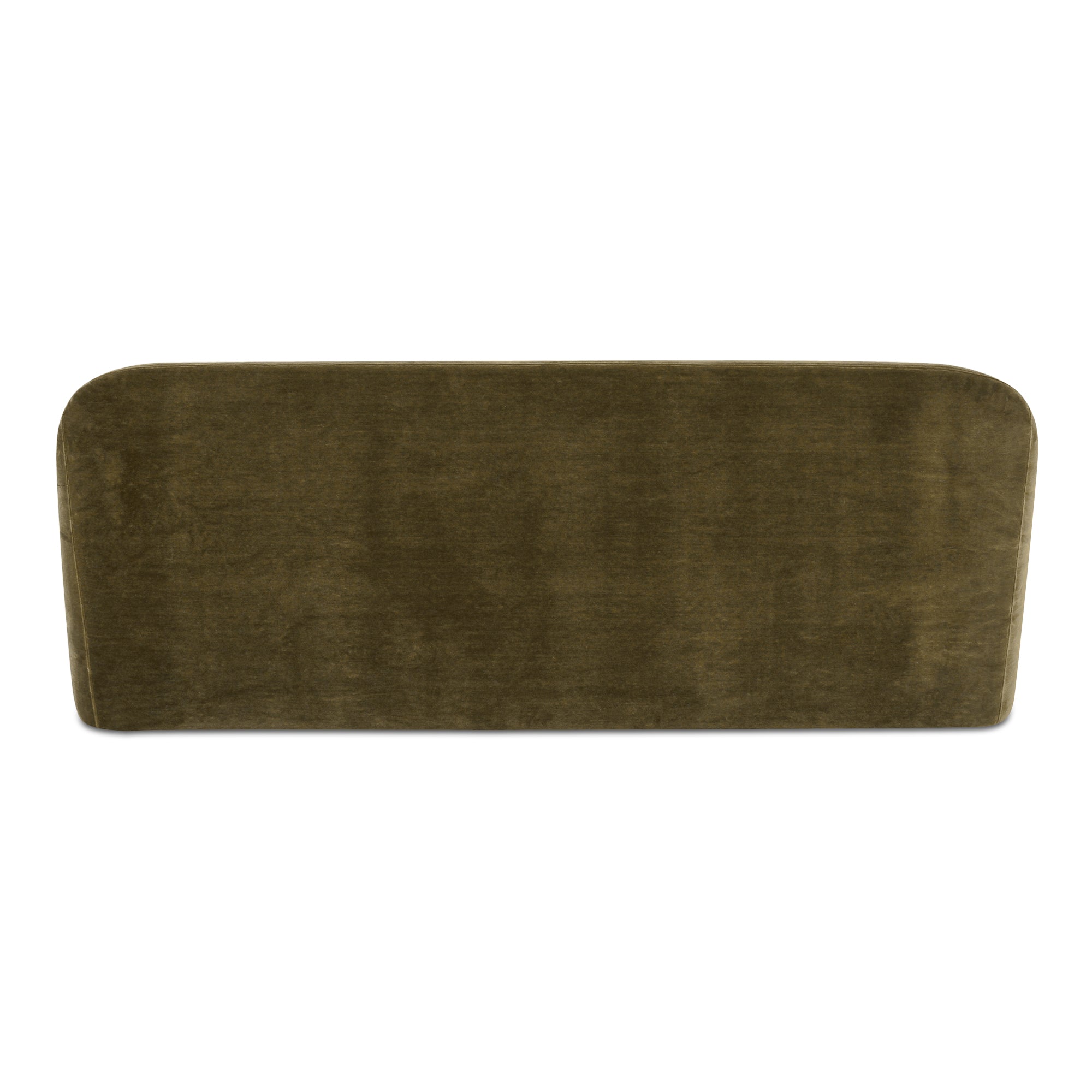 Rialto Sofa Dark Green Faux Mohair