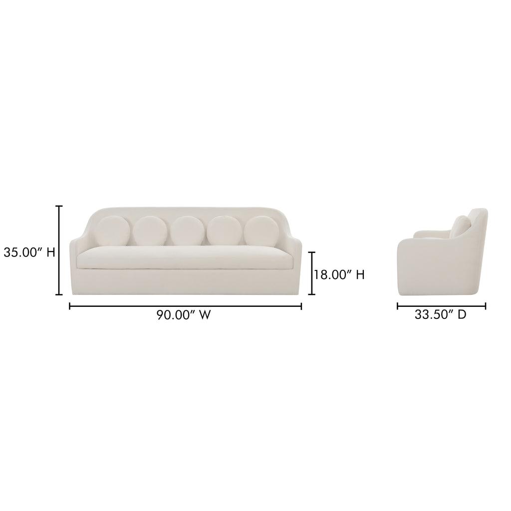 Rialto Sofa White