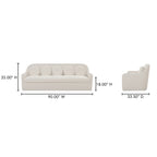 Rialto Sofa White