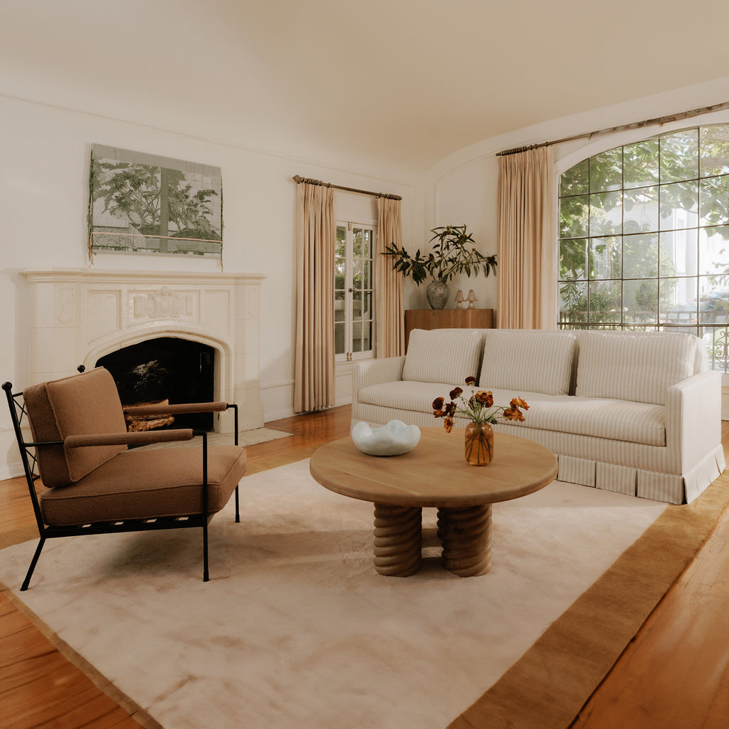 Pellicano Sofa Beige Stripe