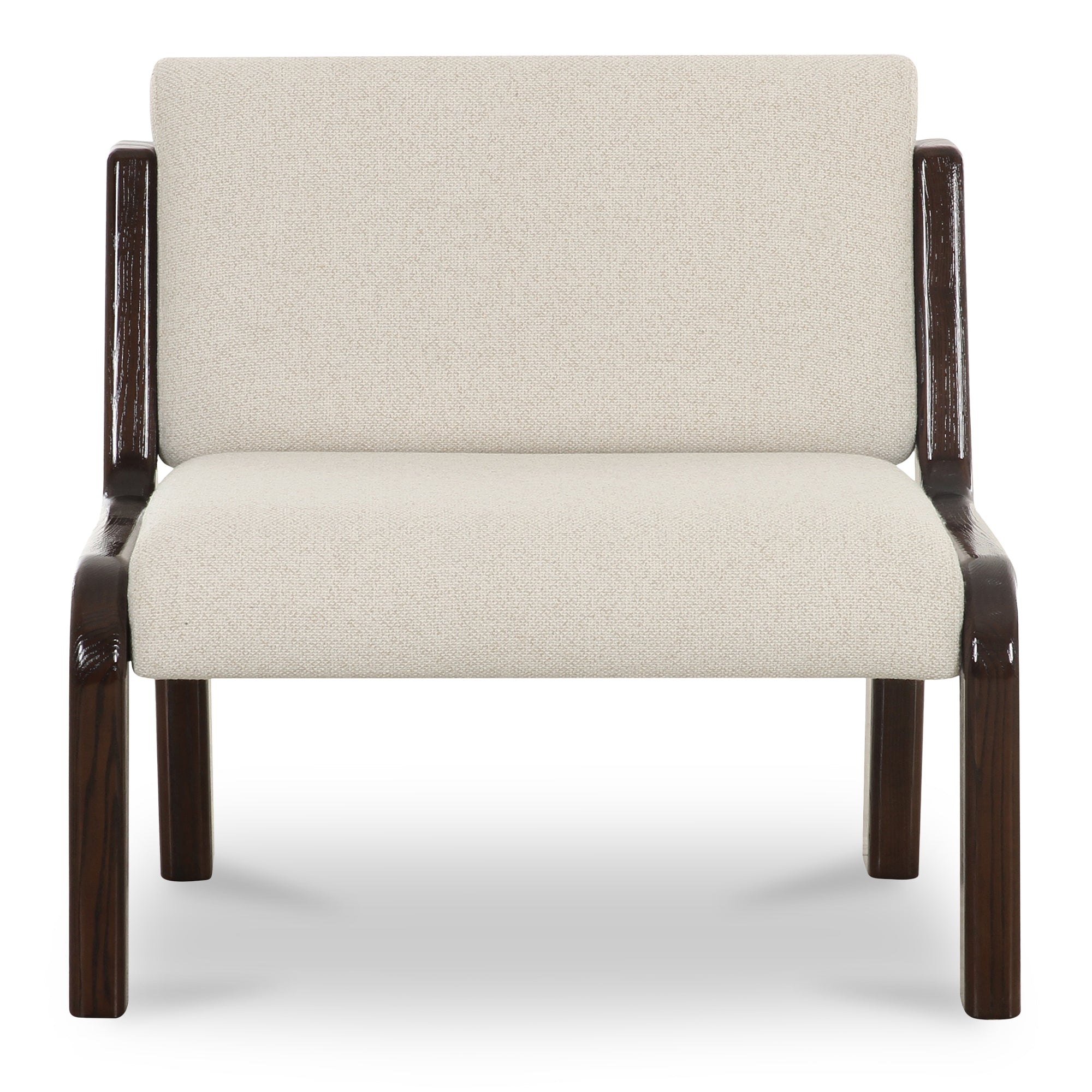 Edie Accent Chair Flecked Ivory