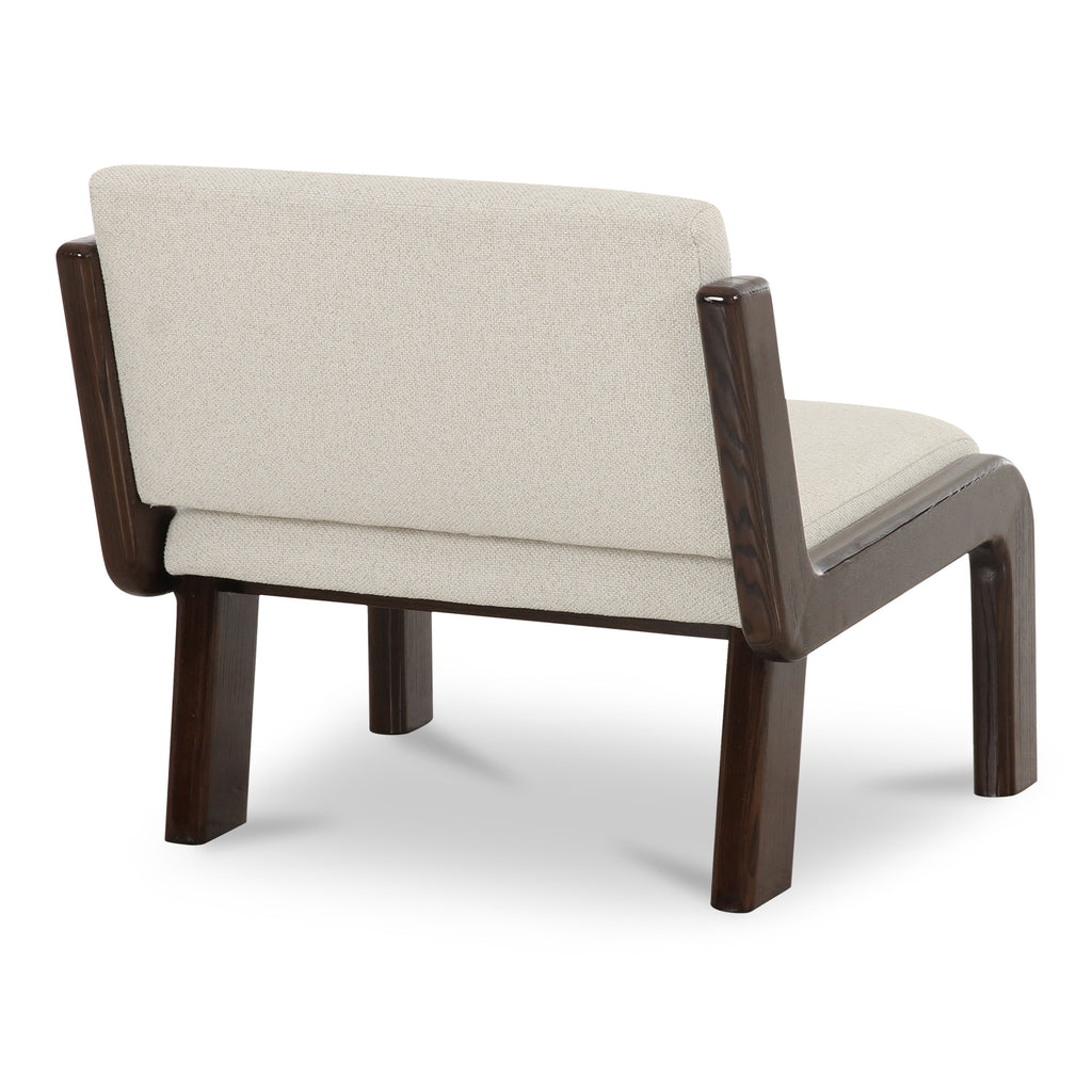 Edie Accent Chair Flecked Ivory