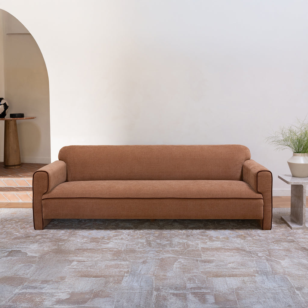 Leo Sofa Light Brown
