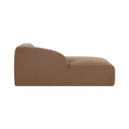Isla Left Arm Facing Chaise Mocha