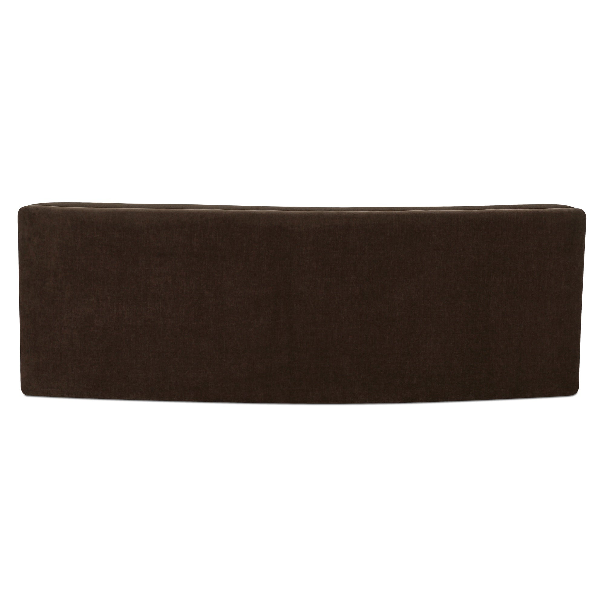 Naomi Concave Sofa Dark Brown