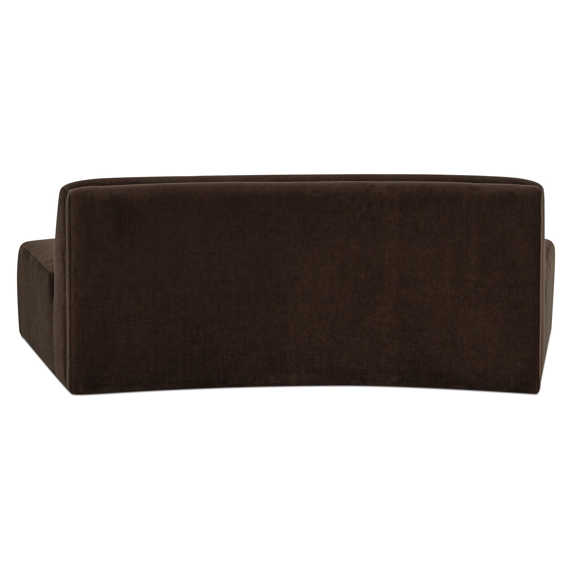 Naomi Convex Sofa Dark Brown