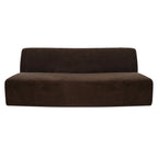 Naomi Convex Sofa Dark Brown