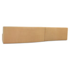 Naomi 2 Piece Wave Modular Sectional Golden Yellow