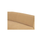 Naomi 2 Piece Convex Modular Sectional Golden Yellow