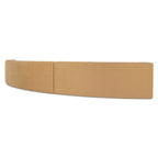 Naomi 3 Piece Concave Modular Sectional Golden Yellow