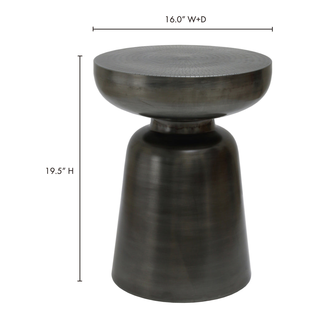 Arthur Accent Table Antique Nickel