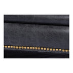 Birmingham Sofa Black Leather