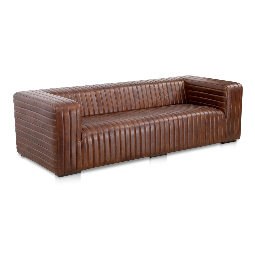 Castle Sofa Dark Brown