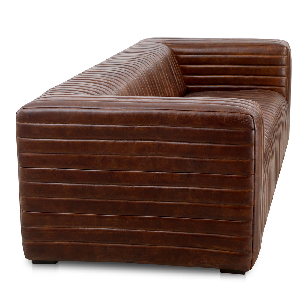Castle Sofa Dark Brown