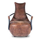Carlisle Club Chair Brown