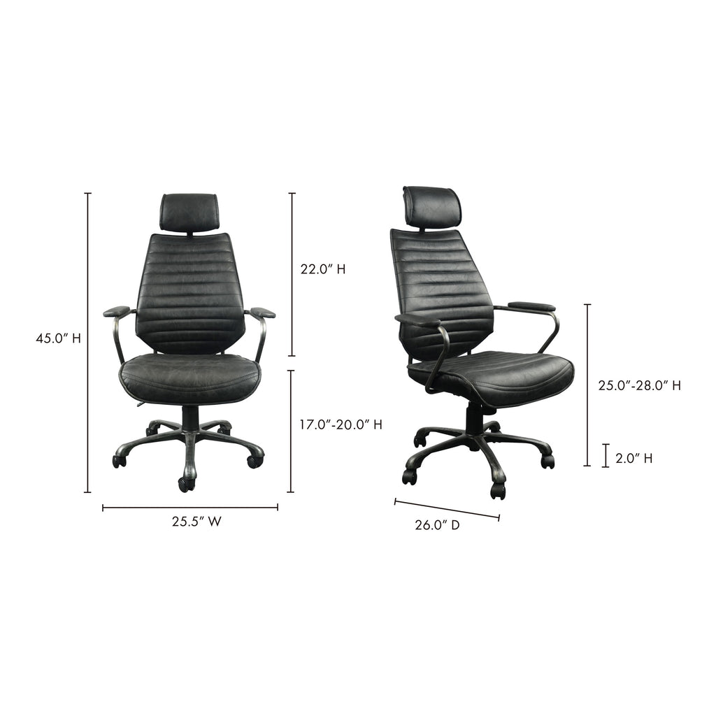 Executive Office Chair Black
