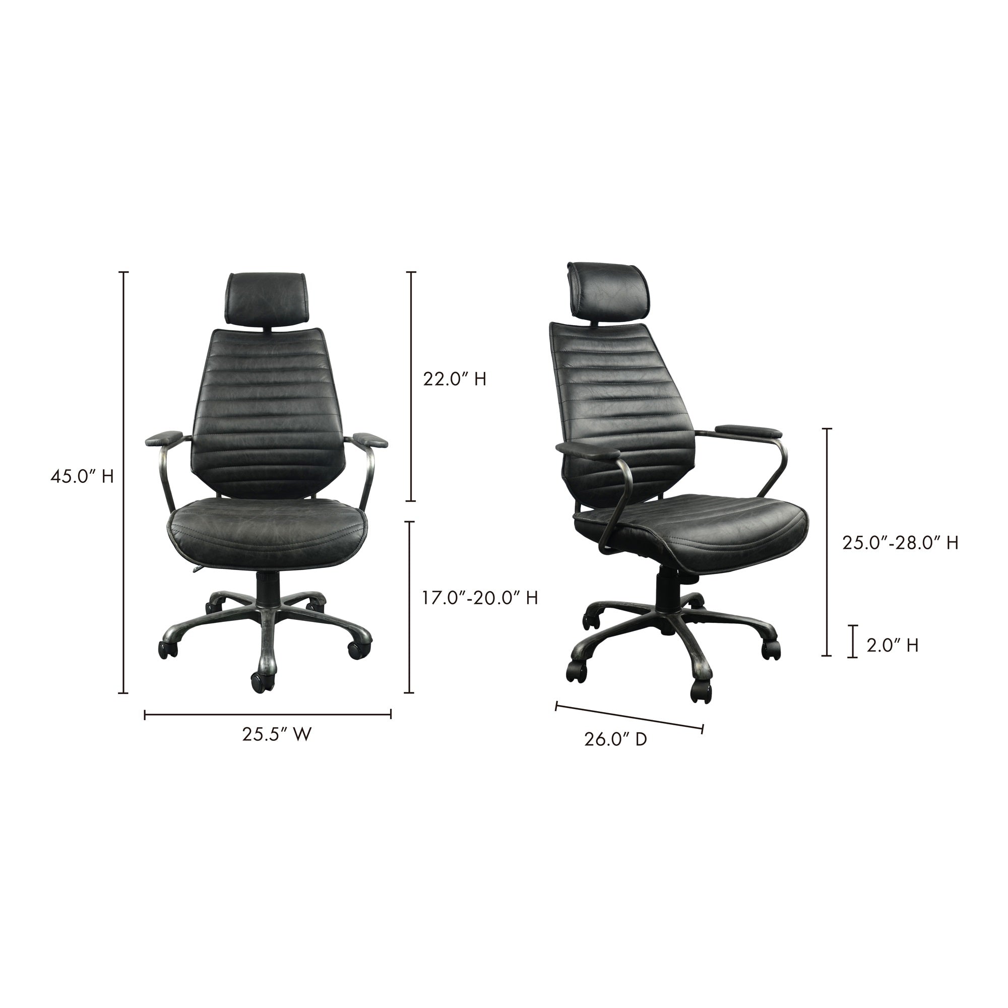 Executive Office Chair Black