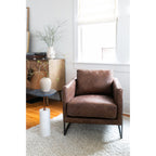 Luxley Club Chair Brown