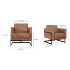 Luxley Club Chair Brown
