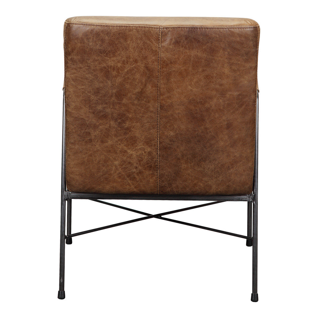 Dagwood Leather Armchair Open Road Brown
