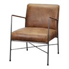 Dagwood Leather Armchair Open Road Brown