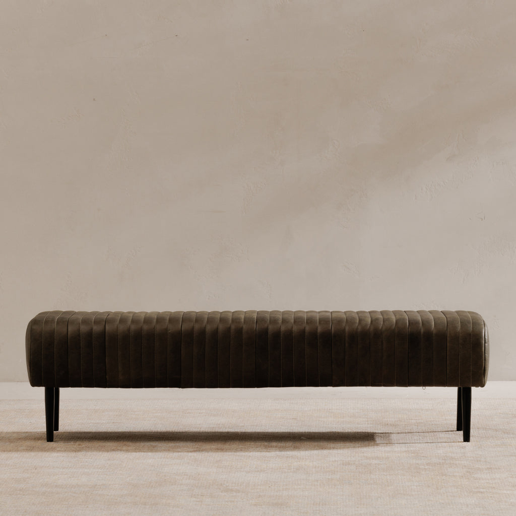 Endora Bench Charred Olive