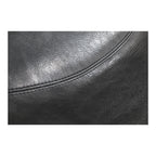 Starlet Counter Stool Onyx Black Leather - Set Of Two