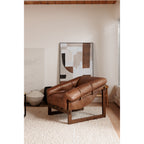 Bellos Accent Chair Open Road Brown