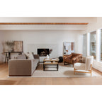 Bellos Accent Chair Open Road Brown