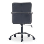 Roy Office Chair Black Leather