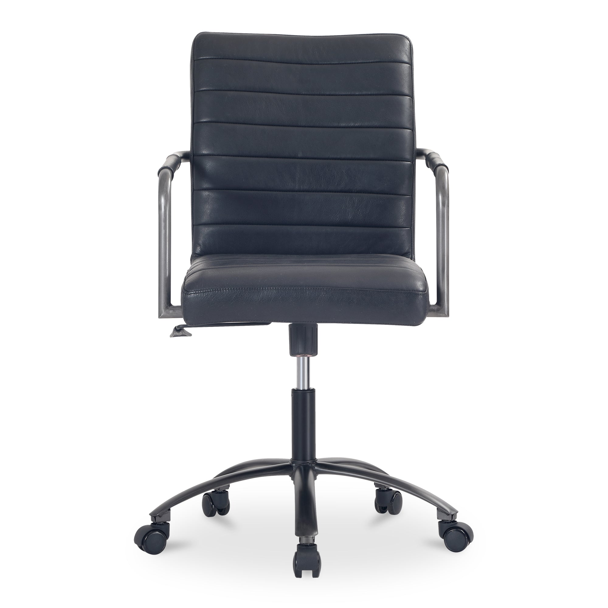Roy Office Chair Black Leather